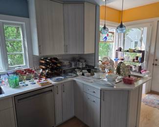Full Kitchen, Dansk Dinner ware and more
