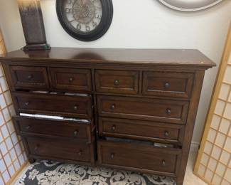 Large wooden Dresser 47 by 17 by 60