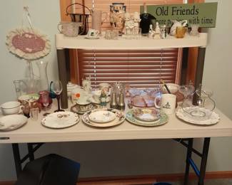 Vintage glassware