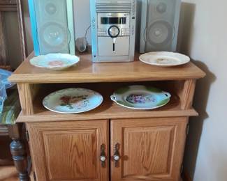 Entertainment Center and Stereo