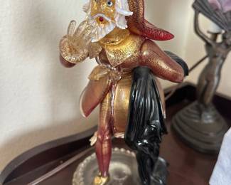 MURANO Santa so great, but broken finger