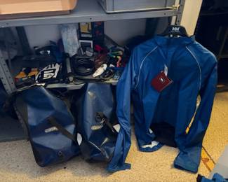 Cycling NWT REI Lightweight Rainshadow Jacket, Ortlieb Waterproof Bags More
