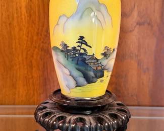 Antique Japanese Ando Cloisonne Vase