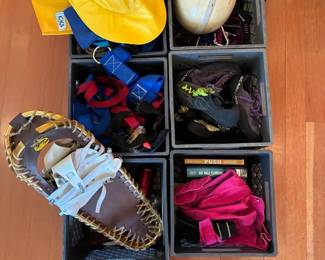 Sherpa Snow Shoes, Climbing Harnesses And More