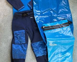 Mens Kayaking Base Layer And Dry Bags