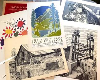 Art Posters Escher, Massey, Picasso Others