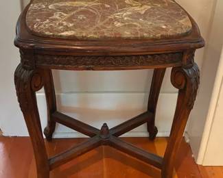 French Style Stone Top Table