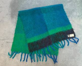 Lena Rewell Of Finland Handwoven Mohair Throw Blanket