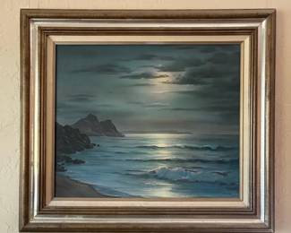 Original Oil Painting Singed Breslau