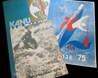 1970s Poster World Whitewater Canoeing Championships