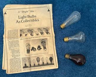 Antique Lightbulbs