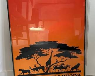 1980 Woodland Park Zoo Poster