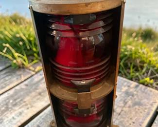 Perko Double Lens Red Navigation Side Light