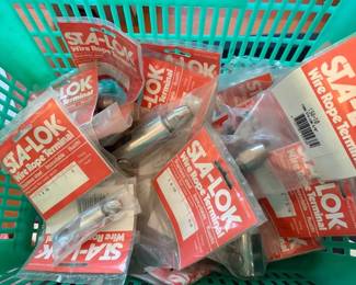 New In Package StaLok Wire Rope Rigging Terminals