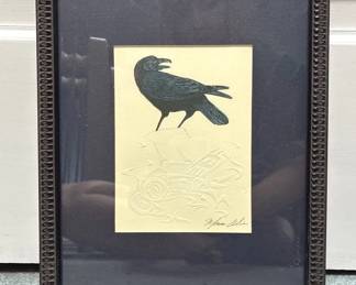 Northwest Coast Artist Marvin Oliver Moon Dancing Original Print