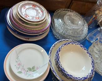 Great selection of dishware