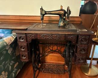Antique Franklin sewing machine