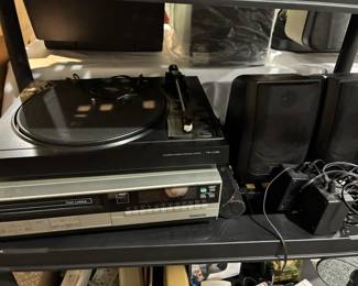Vintage turntable