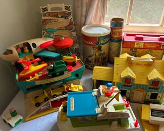 Vintage Fisher Price toys