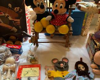 Vintage Mickey and Minnie,