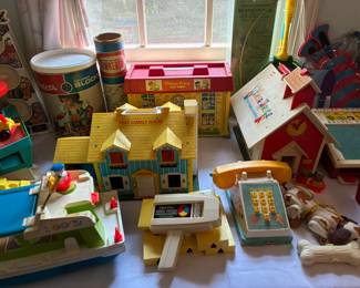 Vintage Fisher Price toys