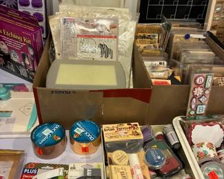 Paper crafting supplies