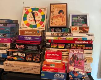 Vintage board games