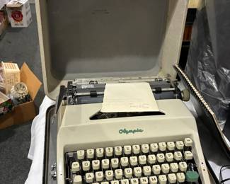 Vintage Olympic typewriter
