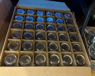 Box of 60 juice glasses