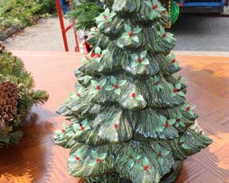 Ceramic Tree with Lights