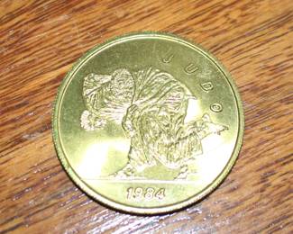 1984 Judo, Los Angelos Olypmics Bus token