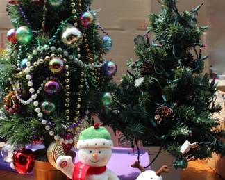 Christmas Trees and Snowmen