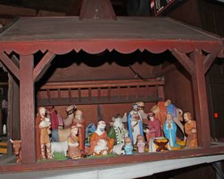 Large Nativity