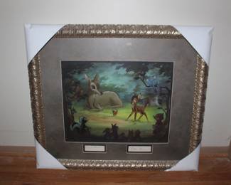 Disney Framed Scene by Ollie Johnson
