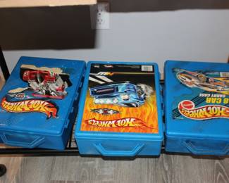 Carrying Cases with Match box or Hotwheel Cars