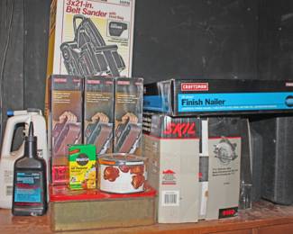 Belt Sander Finish Nailer Power Tools In Boxes