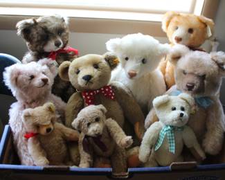 Steiff Bears with Moveable Arms Legs