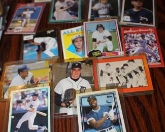 Baseball Cards Detroit Tigers and More