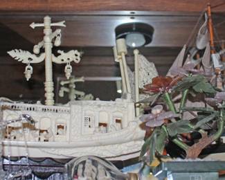 Beautfiul Bone Ship, Jade Tree