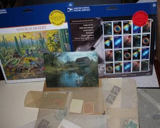 Dessert, Space and More Stamps