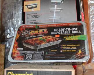 Clay Targets, Grill, Pivoting Roller Supports