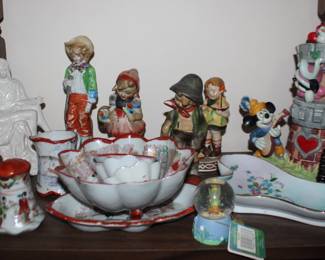 Relious Figure, Oriental Dishware, Mickey Mouse, other Figurines