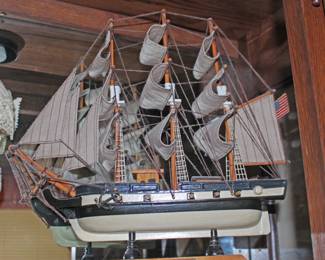 Wood Boat Model