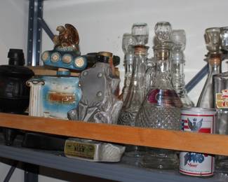 Vintage Bottles Decanters