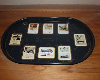 Car Tray with Milestone Information