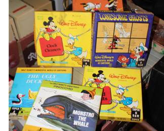 Reels from Walt Disney, Mickey Mouse, Pinnochio More