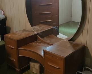 Art Deco Waterfall Vanity