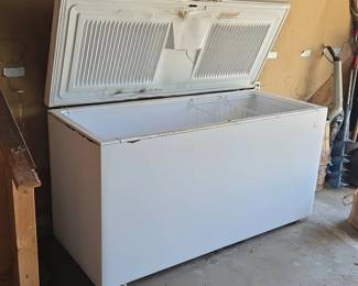 White Chest Freezer