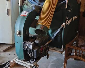 Cyclone Rake Lawn Leaf Vacuum System