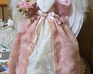 Pink Angel Tree Topper